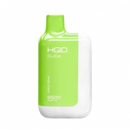 Набор HQD Click 5500 с картриджем Яблоко-груша 5500 затяжек 20мг (2%)