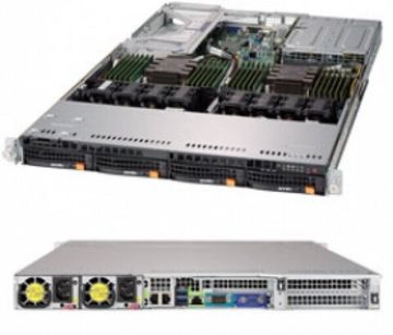 Сервер Supermicro SYS-6019U-TN4R4T • CSE-819UTQ4-R751-T • X11DPU • 1U IPMI