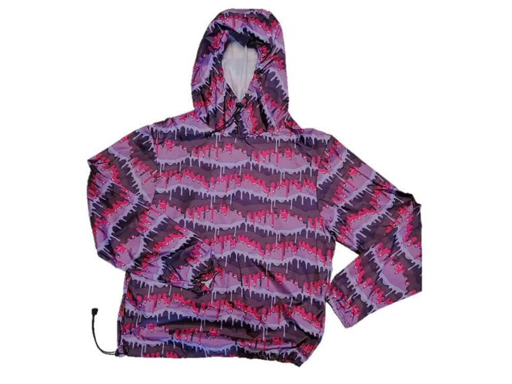 Костюм ветровка куртка фиолетовый