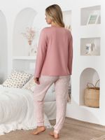 Пижама Жаккард-2 Виотекс РОЗОВЫЙ