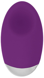 Фиолетовый клиторальный вибростимулятор Ynez - 11,5 см. (Цвет: фиолетовый)