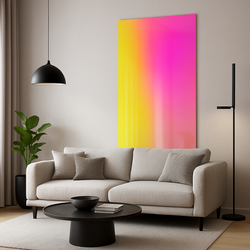 Бамбуковая панель Mirror 012 (Розовый/желтый)