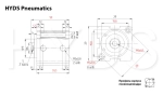 SDA 16x75 Пневмоцилиндр