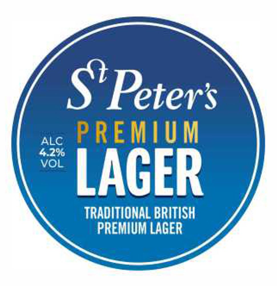 Пиво Сейнт Питерс Премиум Лагер / St. Peter&#39;s Premium Lager 30л - кег