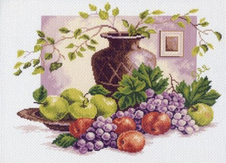 "Натюрморт греческий"-0602 канва с рисунком