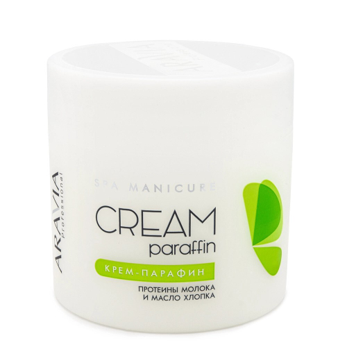 ARAVIA Крем-парафин с протеином молока и маслом хлопка Natural 300 мл 4010 (93768)