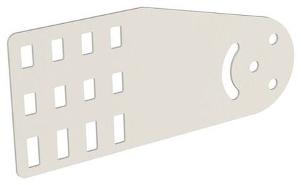 Пластина шарнирная H=100мм RAL 9016 IEK CLM51D-PSH-100-9016