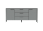 Тумба Type 2 двери 3 ящика (серый)