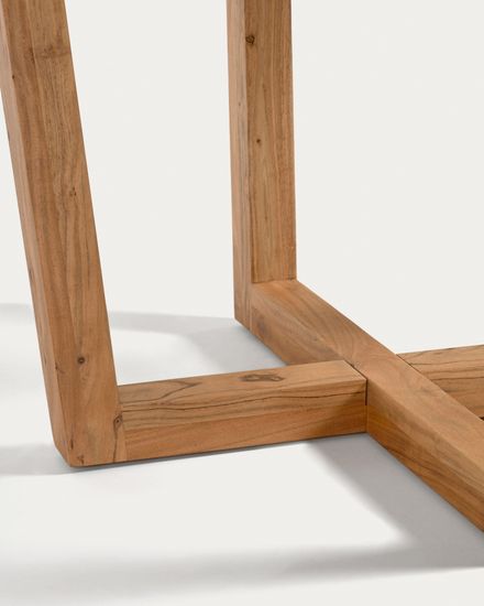 Круглый стол Nahla из массива акации с натуральной отделкой Ø 120 см Испания La Forma