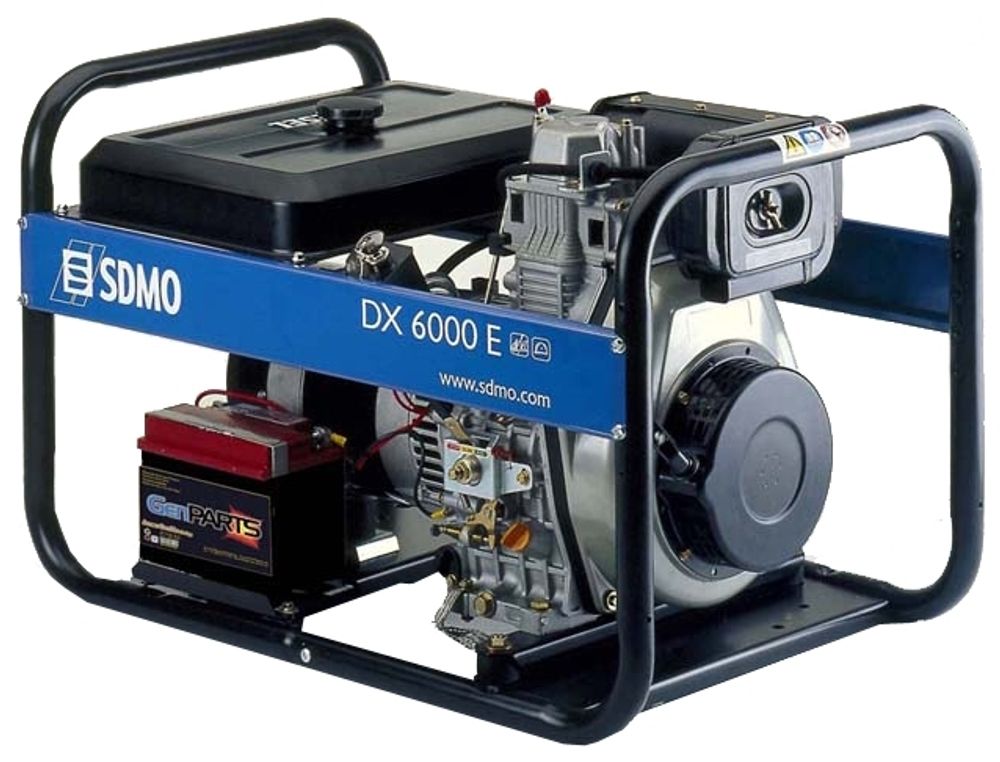 Дизельный генератор SDMO Diesel DX 6000 TE XL C