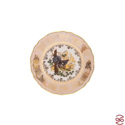 Набор тарелок Queen's Crown Aristokrat Охота бежевая 17 см (6 шт)