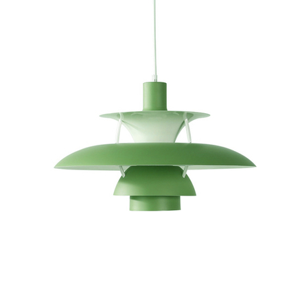 Подвесной дизайнерский светильник PH 5 by Louis Poulse (зеленый)