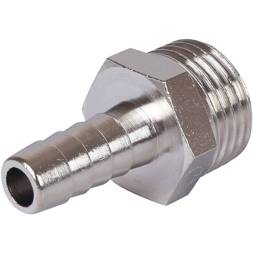 Штуцер STOUT никелированный 1/2"x10 мм НР