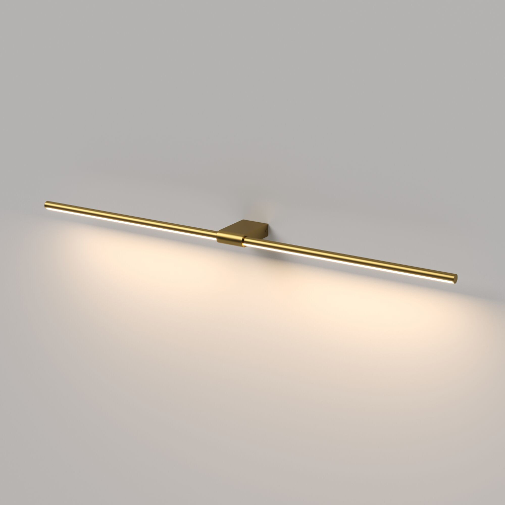 Светодиодная подсветка Elektrostandard Luar 40153/LED 4000K латунь