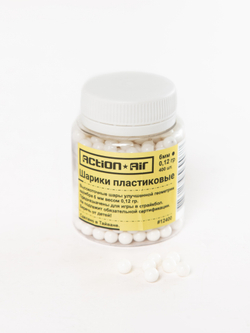 Шарики пластиковые ActionAir 0.12 гр (400 шт)