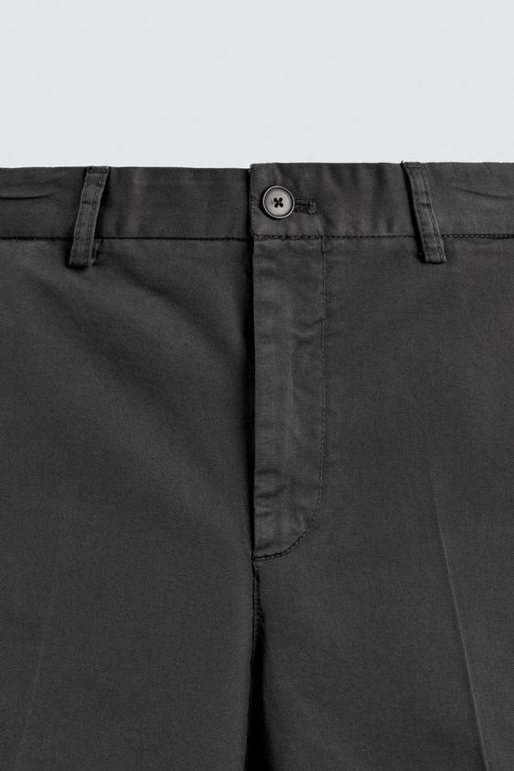 ZARA ШОРТЫ ЧИНОС REGULAR FIT, МОРСКОЙ СИНИЙ