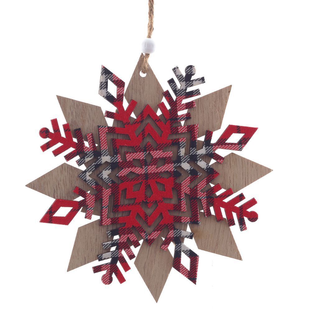 GAEM Украшение новогоднее "Снежинка", L15 W0,6 H15,5 см, 3в.