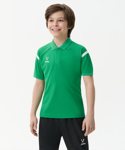 Поло CAMP 2 Poly Polo, зеленый/белый