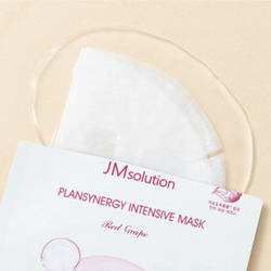 JMsolution Plansynergy Intensive Mask Red Grape укрепляющая тканевая маска с красным виноградом
