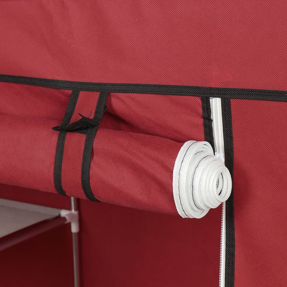 Вешалка напольная 105х45х170 см, мет-л, с чехлом, SPE34192-2, бордо