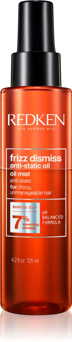 Redken Frizz Dismiss - масляный спрей для непослушных и вьющихся волос /   125  ml  / GTIN 884486453549