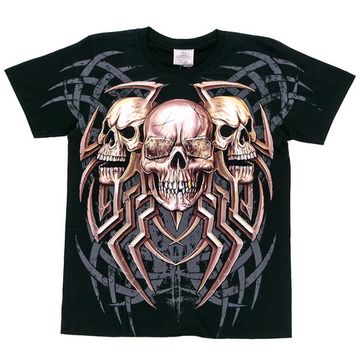 Футболка Черепа 3 шт в узоре