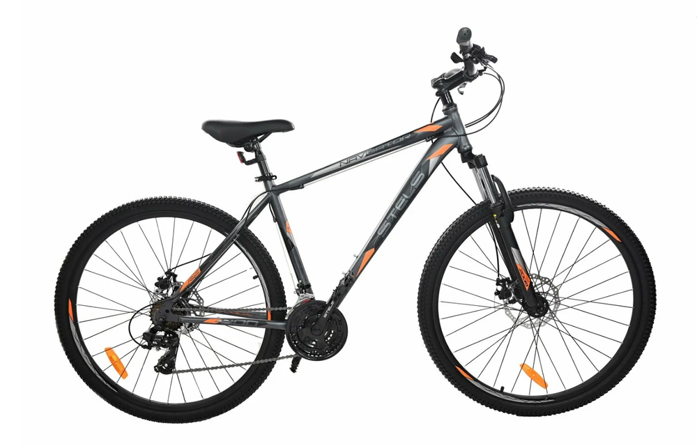 Велосипед 29" STELS Navigator-900 MD р.17.5" темно-серый матовый