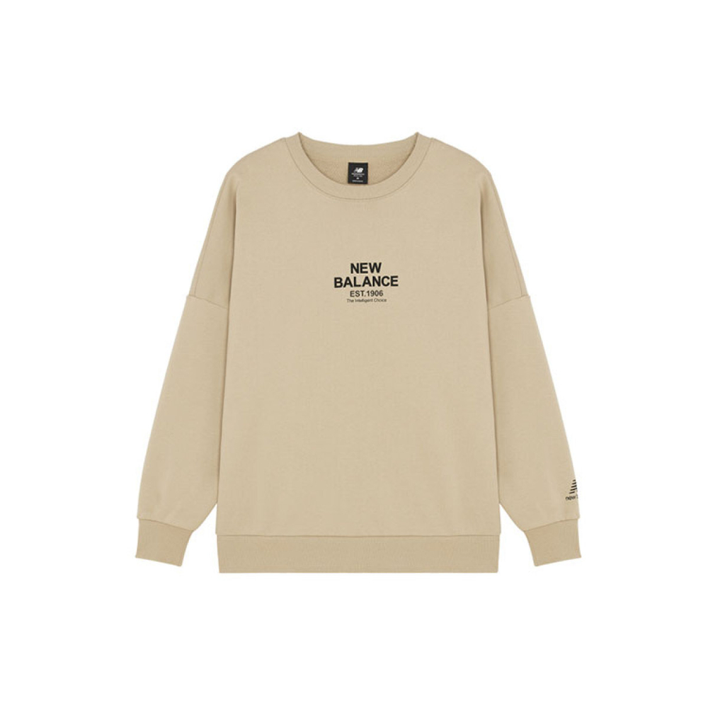 Толстовка New Balance Logo, AMT14318-BEI