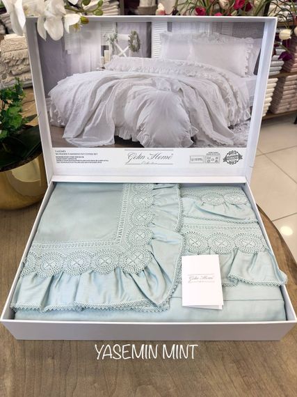 Постельное белье Gelin Home YASEMIN mint