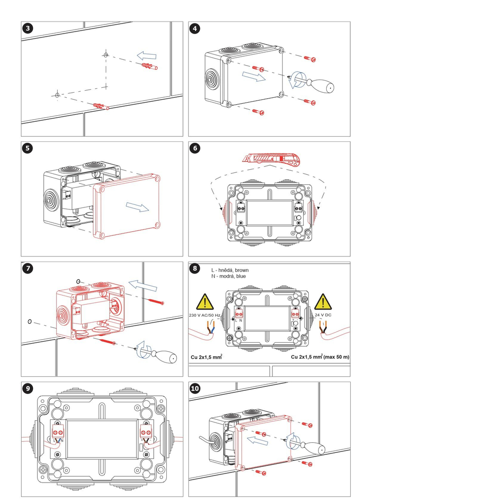 Блок питания 220/24 В, 30 Вт, Sanela SLZ 01Y, 05012