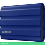 Внешний накопитель Samsung T7 Shield 2TB синий (MU-PE2T0R/WW)