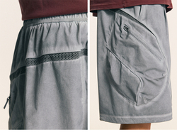 Шорты Nothomme Monterest Garment Dyed серый