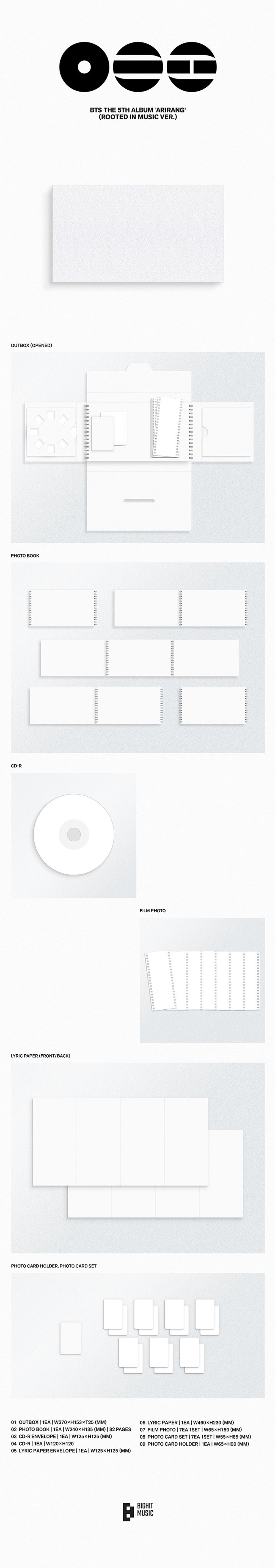 Альбом BTS - ARIRANG (подарок от WEVERSE SHOP)