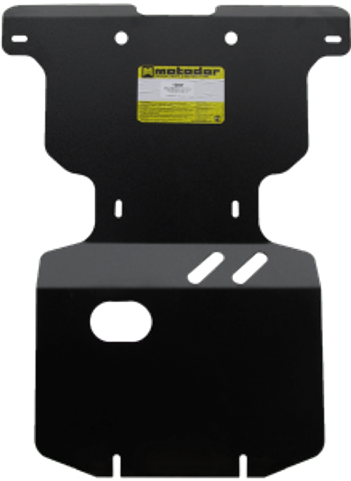 Усиленная защита Motodor картера Двигателя, Переднего дифференциала, Радиатора. 3 мм, Сталь. для Ssangyong Stavic 2013-2015 арт.12807