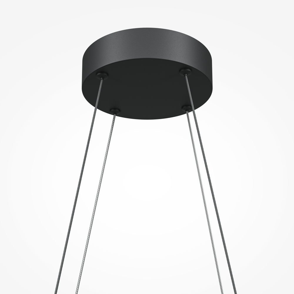 Люстра светодиодная Maytoni Halo MOD244PL-L50BK