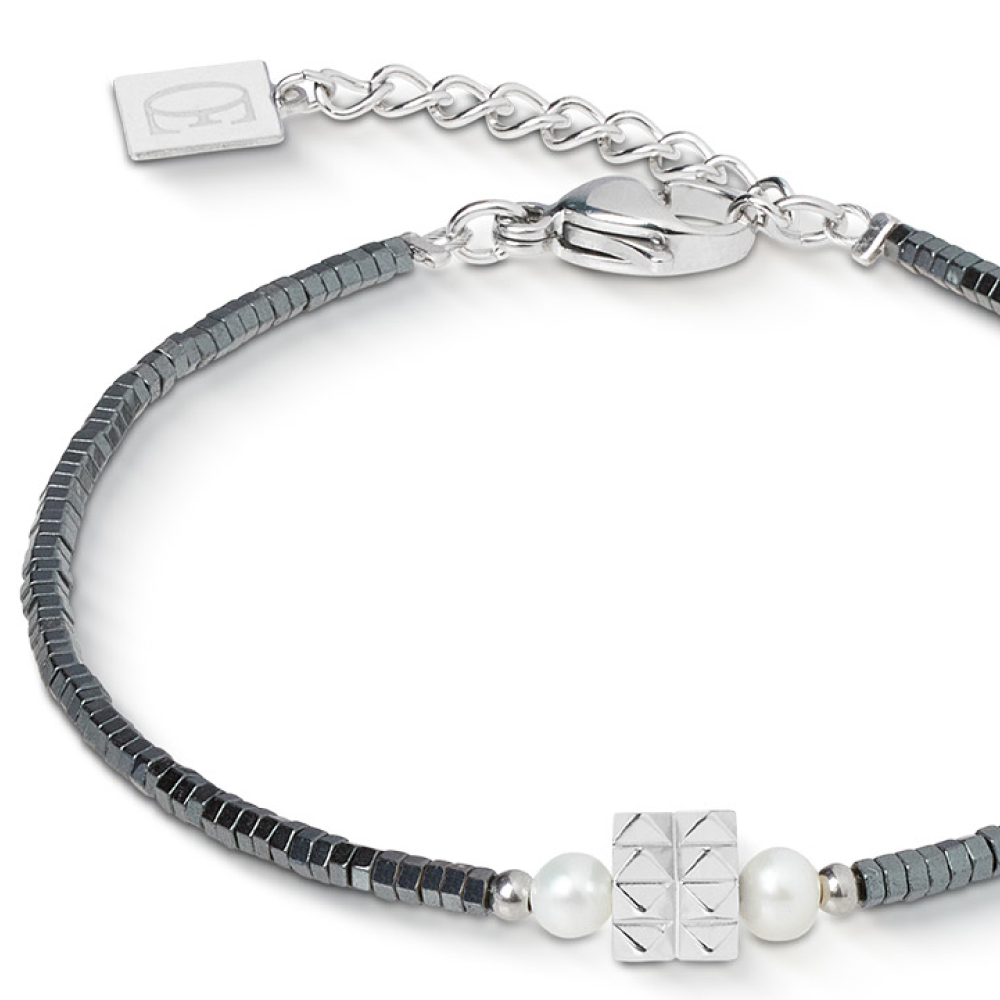 Комплект Coeur de Lion часы и браслет Silver-Silver 7670/53-1717