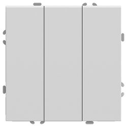 Выключатель трехклавишный без рамки Stekker Эмили 49870