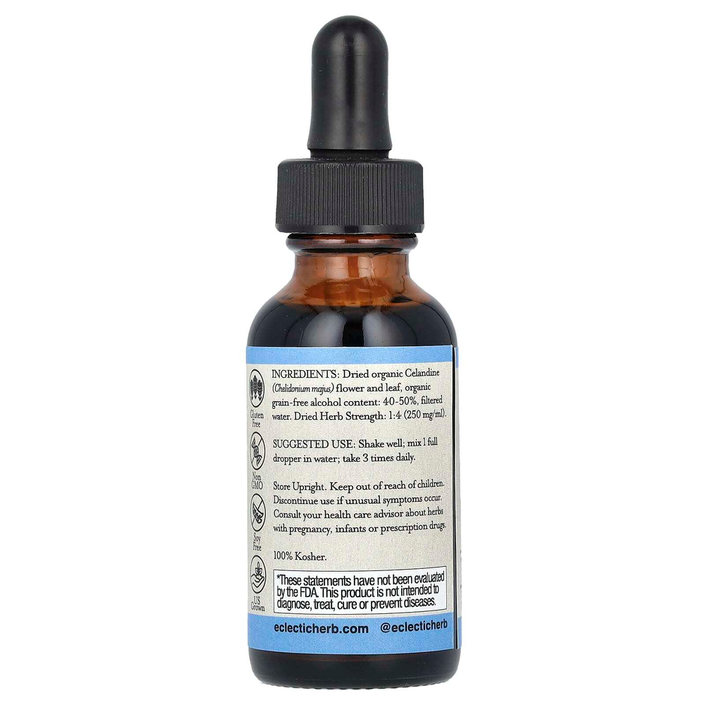 Eclectic Herb, Экстракт чистотела, 250 мг, 30 мл (1 жидк. Унция)