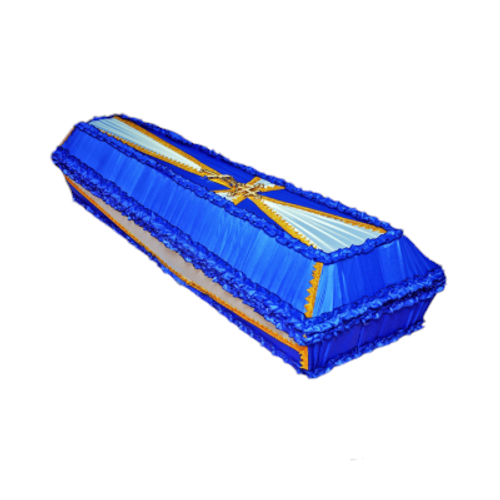 Гроб «Крест» размер "колода"