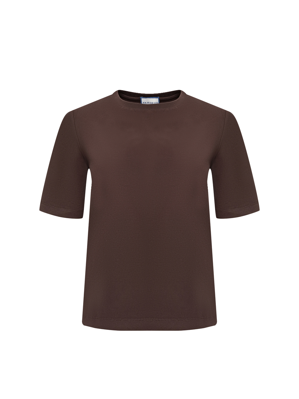 Футболка коричневая женская
