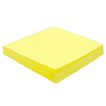 Клейкие листики KUVERT "Sticky" 76 х 76 мм, неон-желтый, 100 листов