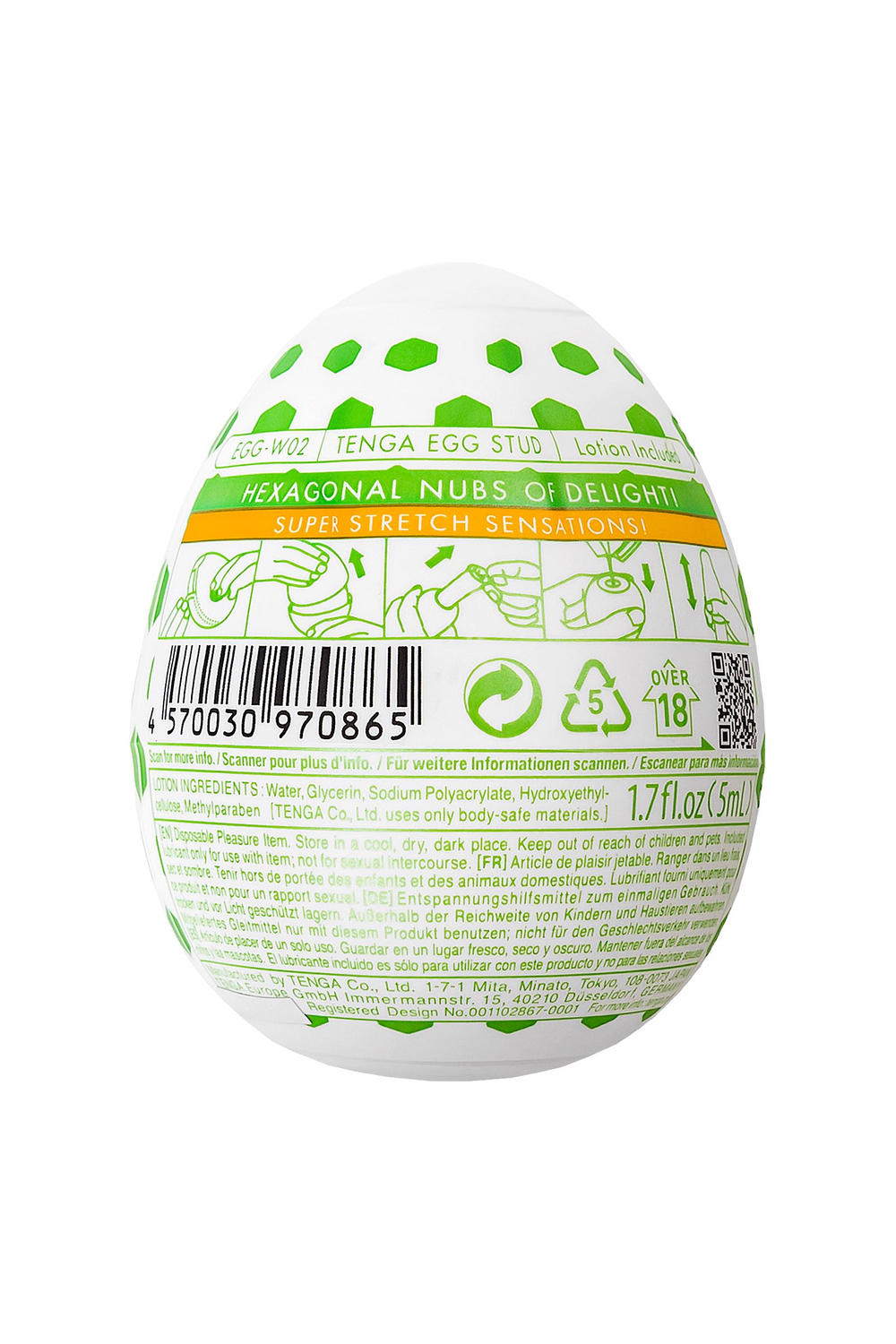 TENGA  Стимулятор яйцо WONDER STUD