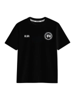 Футболка черная АЛГА печать