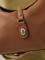 Кожаная сумка Azaro 30956 орех