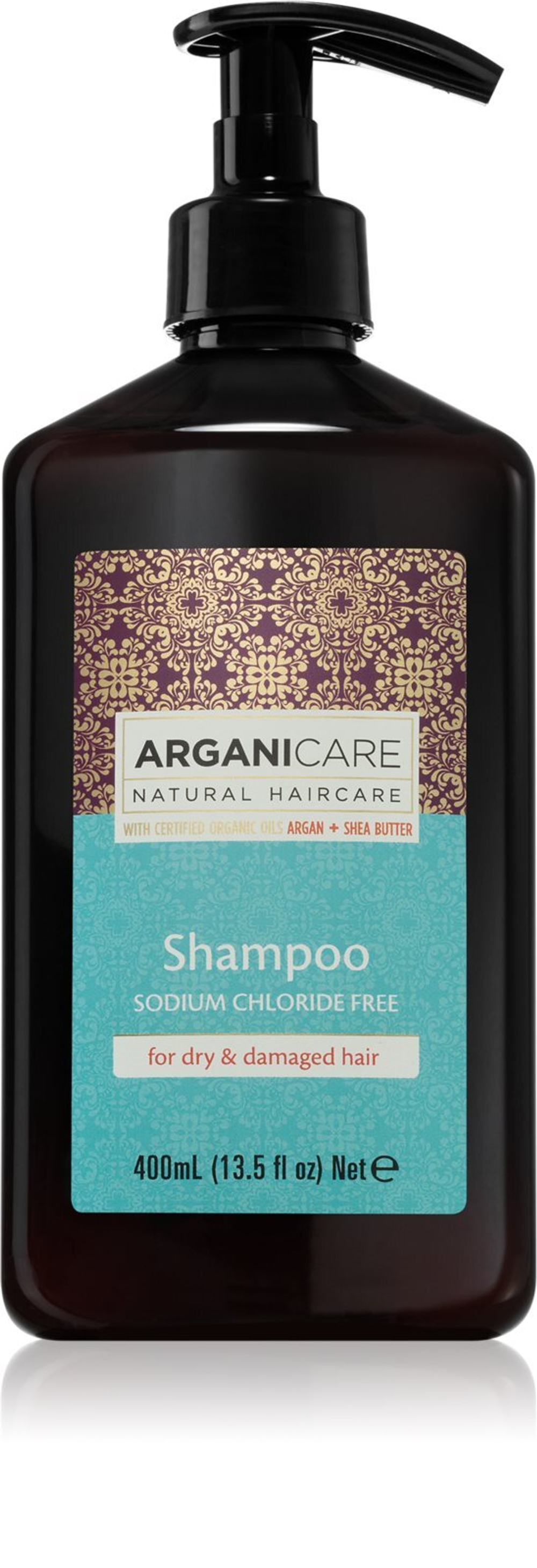 Arganicare Argan Oil & Shea Butter - шампунь для сухих и поврежденных волос /   400  ml  / GTIN 3701120000006