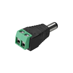 Коннектор Terminal-MONO-2pin-M (Jack 5.5) (Arlight, Пластик) 019218(1)