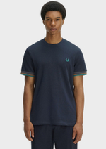 Футболка FRED PERRY Twin Tipped Cuff T-Shirt
