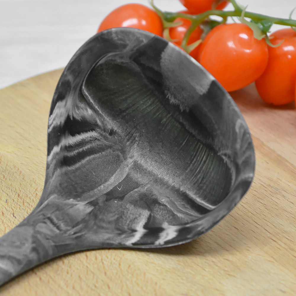 Набор кухонных принадлежностей силиконовый "Гранит" (кисточка, ложка, лопатка, половник)