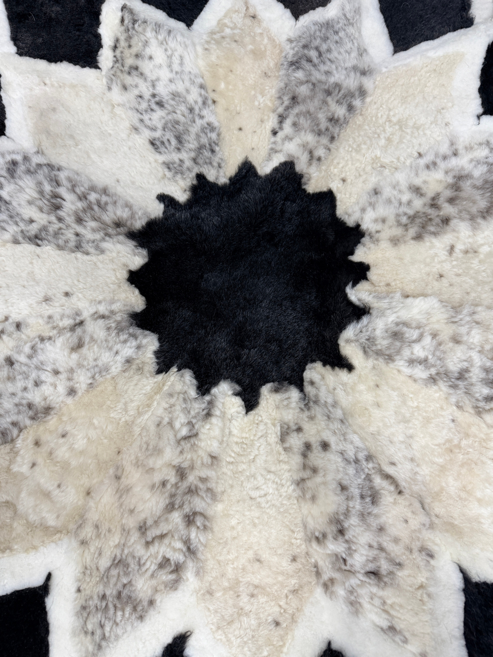 Ковер шкура натуральная овчина меховой