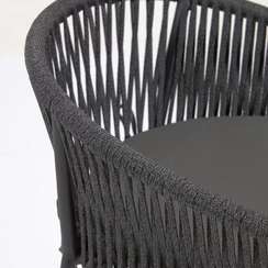 Полубарный стул Yanet черный